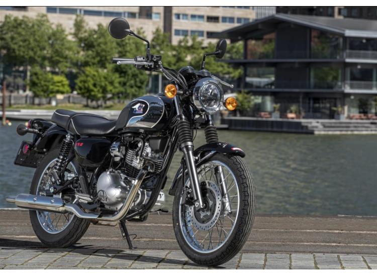 Les W230 et Meguro S1 figureront dans la gamme Kawasaki 2026